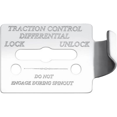 UP Switch Guard Traction Control for Freightliner & IHC Black Glossy #21046 Each 
