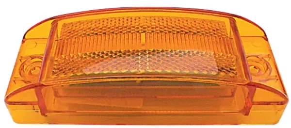 6" x 2" Amber 10-LED Marker & Clearance Light with Reflector