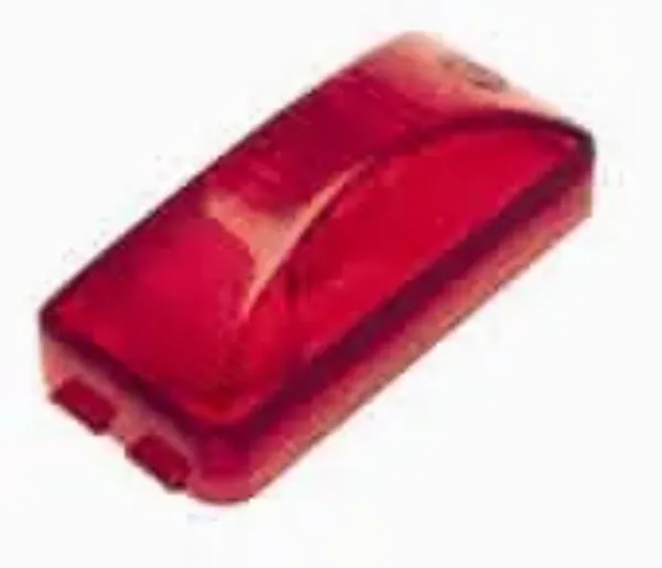 1" x 2.5" Red Incandescent Marker & Clearance Light – Single Bulb