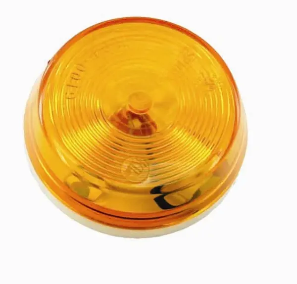 2.5 Inch Amber Incandescent Clearance Light – Surface Mount, 1-Wire