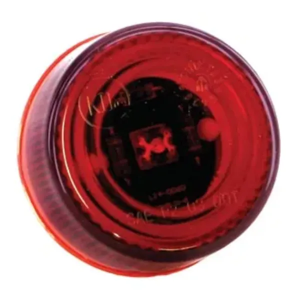 2" Round Red 1-LED Marker & Clearance Light