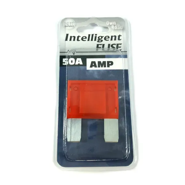50-Amp Intelligent MAXI Blade Fuse – Glow-When-Blown Indicator, 1-Pack