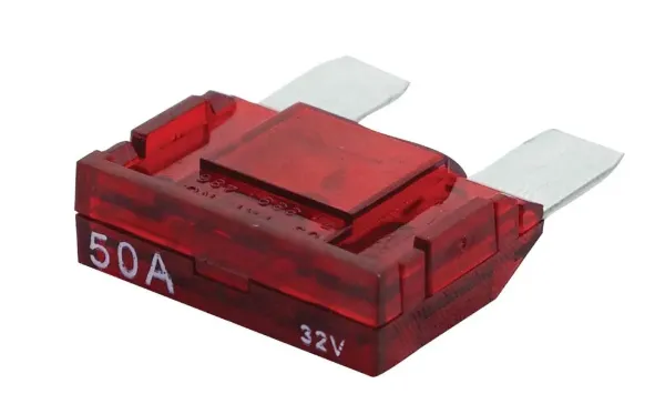 50-Amp Intelligent MAXI Blade Fuse – Glow-When-Blown Indicator, Bulk Single Piece