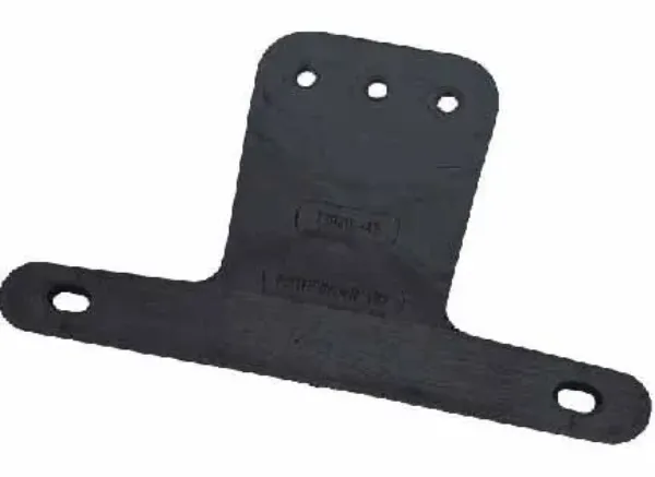 8.68" Plastic License Plate Bracket – Universal Trailer, RV & Truck Plate Mount