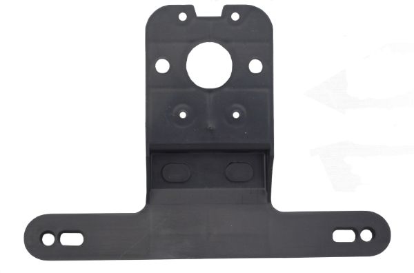 Black ABS License Plate Mounting Bracket