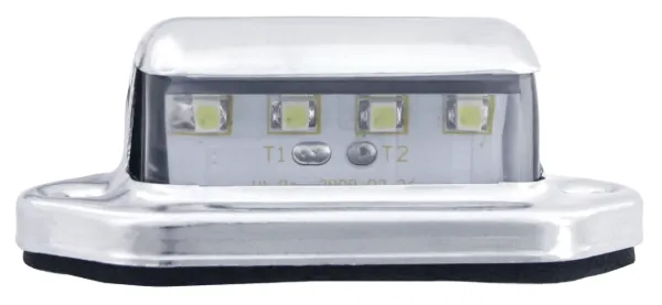 12V 4-LED License Plate & Utility Light with 12-Inch Bare Wire Leads
