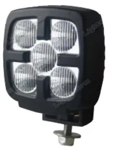 25W 5-Diode LED Work & Utility Light – 2,200 Lumens, 9–80V Wide Voltage Range
