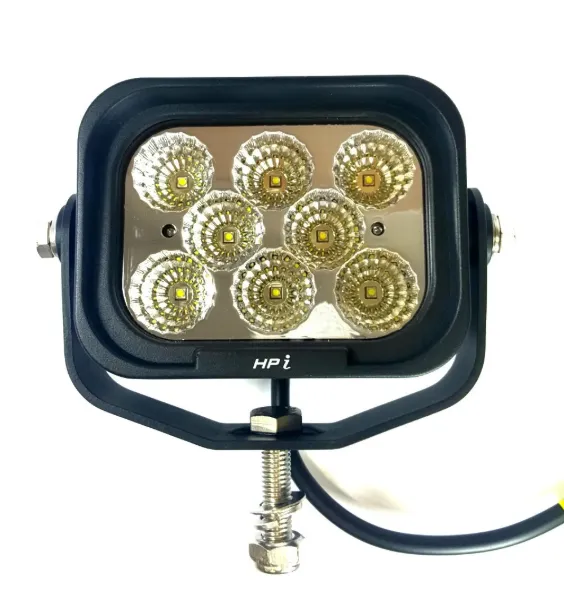 40W LED Search Light – 3,600 Lumens, 9–32V with Deutsch Connector