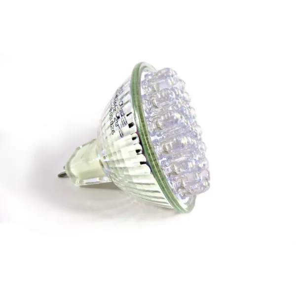 MR16 36 Diode LED Bulb Pure White 12V Spot Non Dimmable