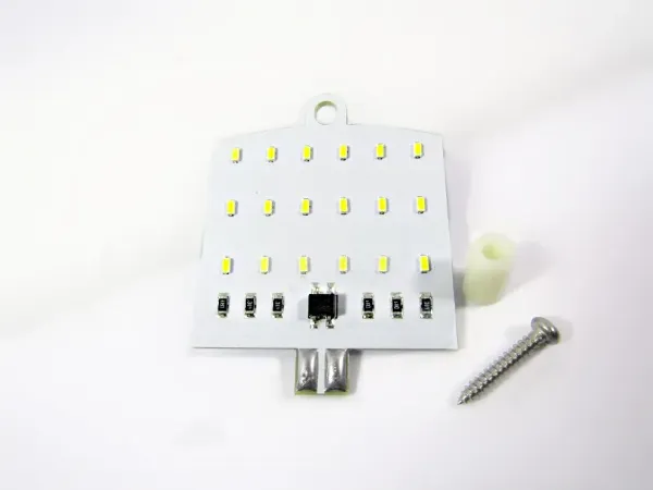18-SMD LED Wedge Base Replacement Bulb – 5500K White, Pancake & Reading Lights