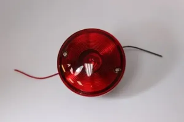 3.75-Inch Round Incandescent Trailer Stop, Turn & Tail Light – Stud Mount