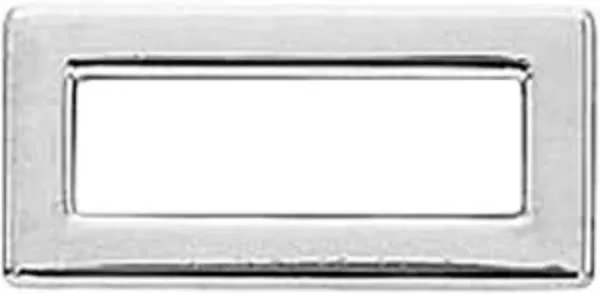 Chrome Switch Label Cover Set – 6 Pack