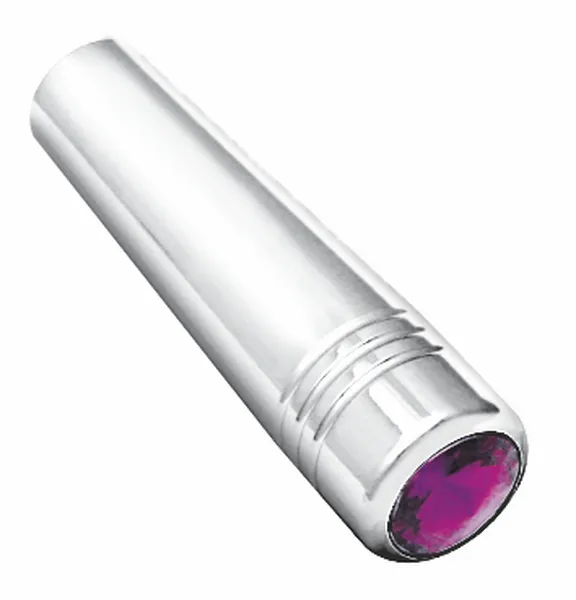 Kenworth Long Chrome Toggle Switch with Purple Jewel – 2 Pack