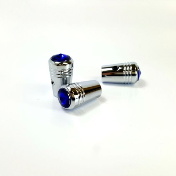 Kenworth Guarded Chrome Toggle Switch with Blue Jewel – 3 Pack