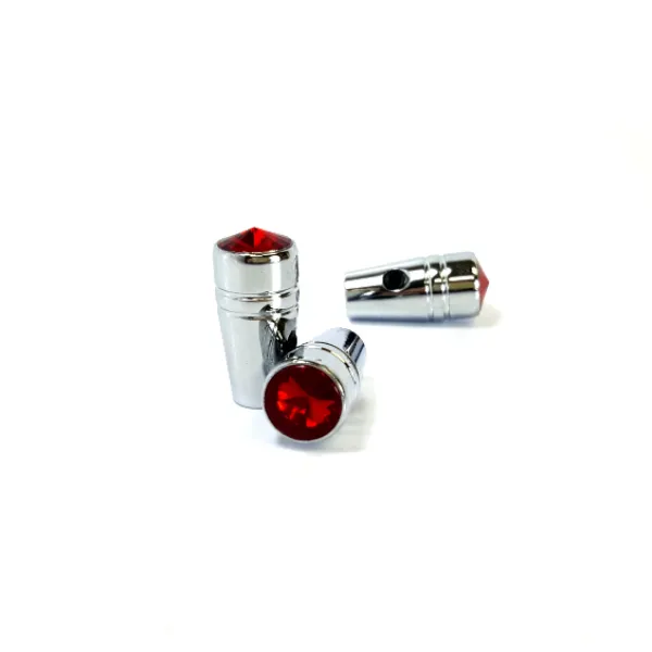 Guarded Chrome Toggle Switch with Red Jewel – 3 Pack