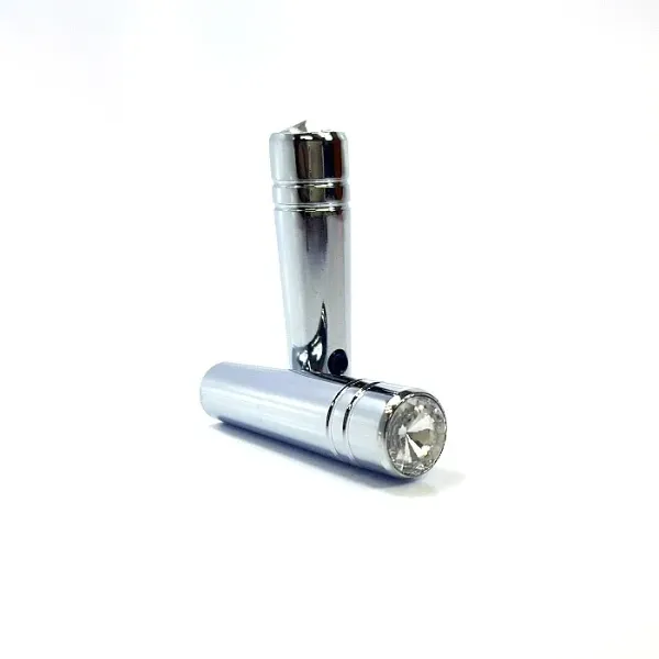 Peterbilt Short Chrome Toggle Switch with Silver Jewel – Pair