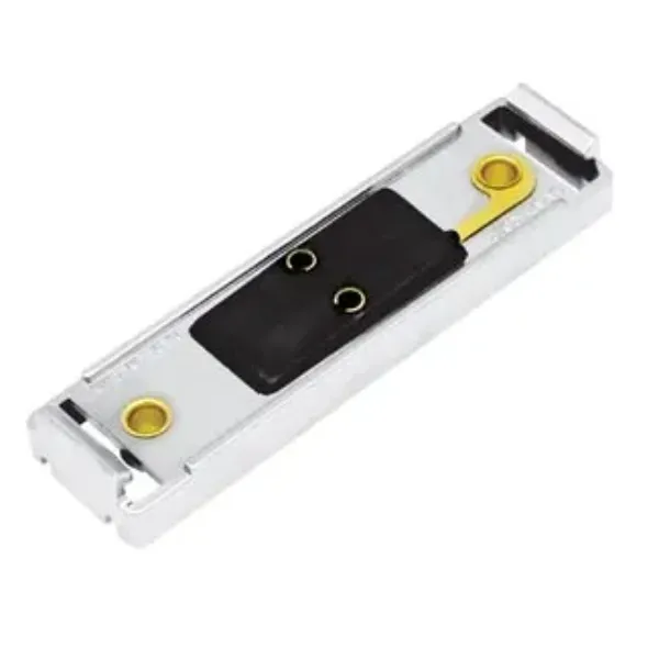 4.08" x 1.08" Chrome LED Marker Light Base – Single Wire Lead