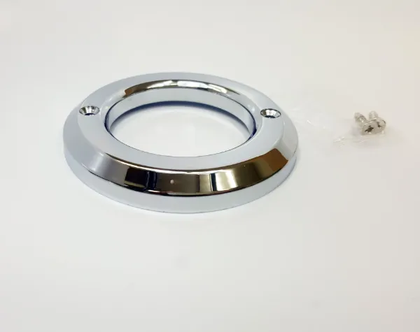 2" Round Chrome Plastic Bulk