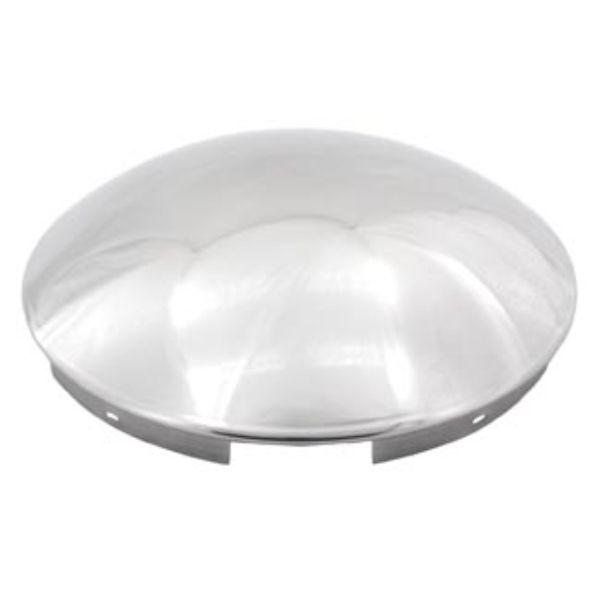 Front Baby Moon Hub Cap 22.5 and 24.5 Inch 5 Tab 220mm Bore Stainless Steel