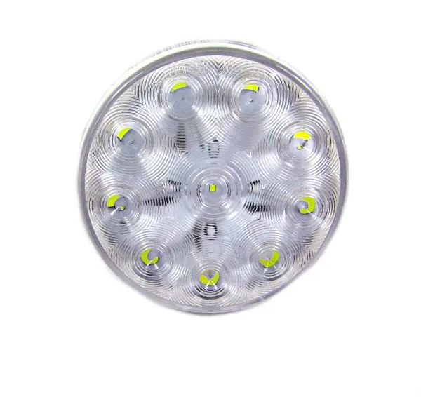 4-Inch Round LED Backup Light – Standard Plug