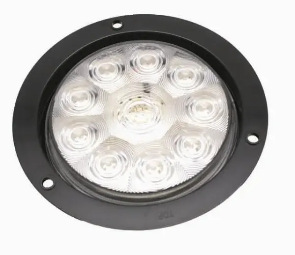 4 Inch White Round LED Backup Light