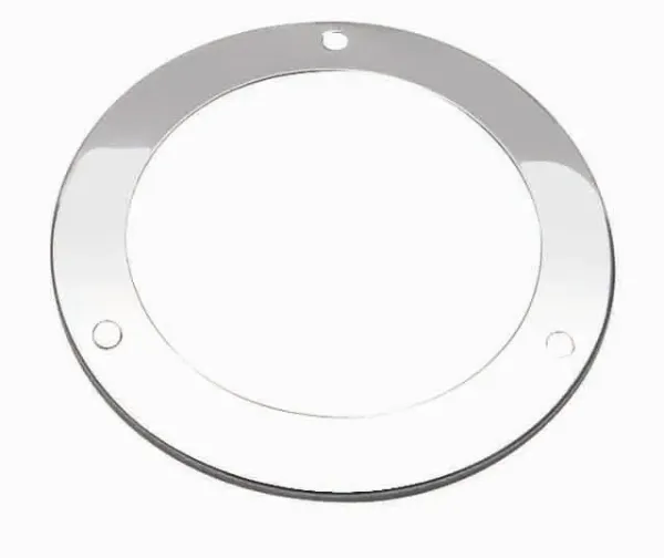 4 Inch Round Polished Stainless Steel Light Bezel – Bulk