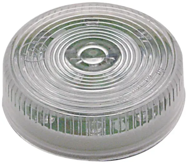 2.5 Inch Round Red 13-LED Marker Light – Clear Lens