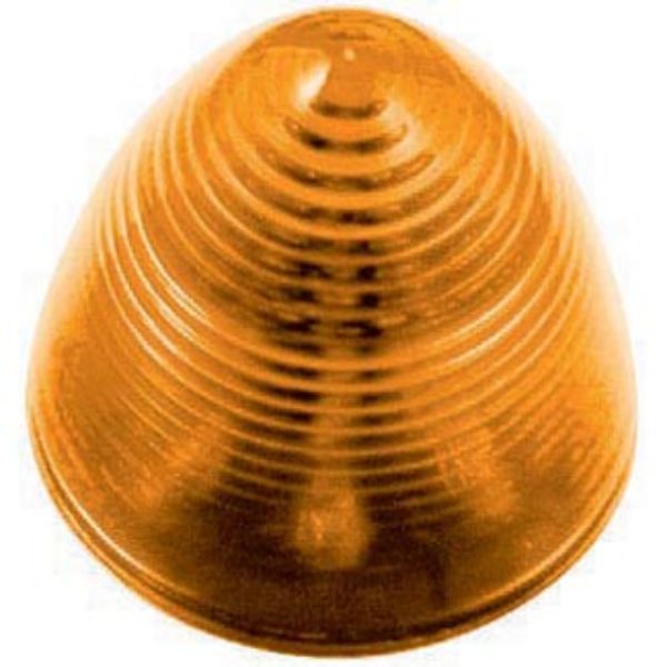 2.5 Inch Round Amber LED Beehive Marker Light 13 Diode