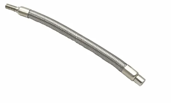 Universal 9 Inch Stainless Steel Braided Valve Stem Extension Kit