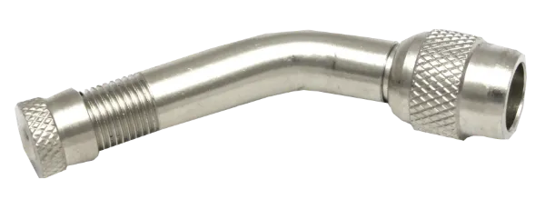45° Stainless Steel Tire Valve Stem Extender – 2.25"