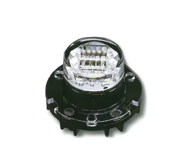 Warning Class 1 Hide-A-Way 6 White Led W/ Controller 12-24V Ip67Pc LensAlum Bse15' Cable Co