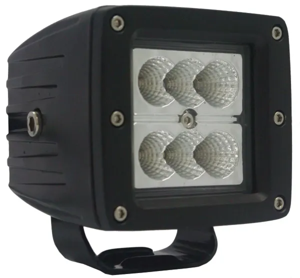 18W CREE LED Flood Work Light – 1,530 Lumens, IP67 Rated, 10–30V