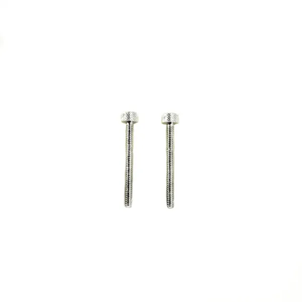 International Dash Screw Long Knurled Head Machine Thread 2 Pack