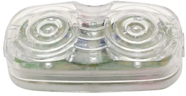Cat's Eye Amber 16-LED Marker & Clearance Light – Clear Lens