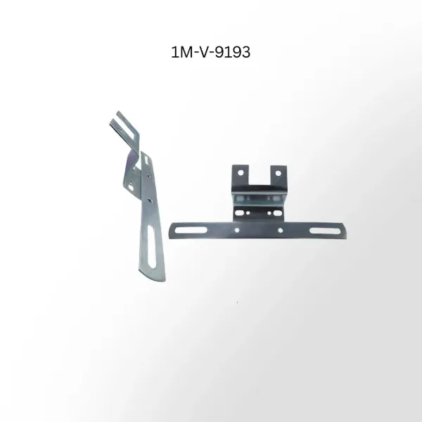 Heavy-Duty Zinc-Plated Steel License Plate Bracket – Trailer, RV & Truck Plate Mount