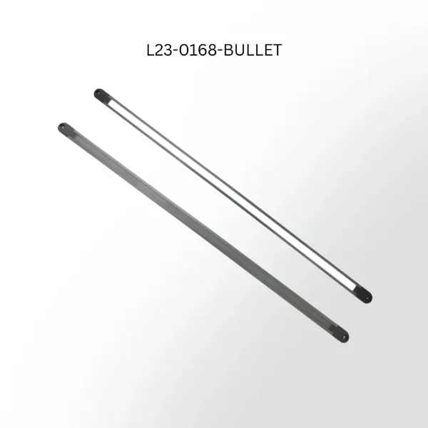 24-Inch Low-Profile LED Light Bar – 6000K Cool White, Aluminum Housing, Bullet Connectors