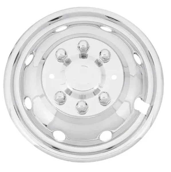 16" Front Wheel Simulator Set – Ford E350/E450 (1992–2002), 8-Lug, 8-Hole Window
