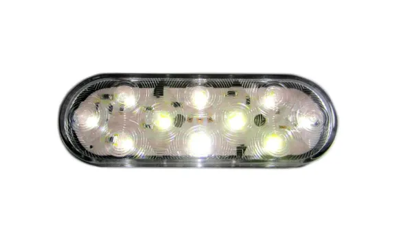 6 Inch Oval White LED Backup Light