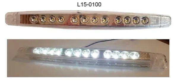 12-Inch Signature Series White LED Backup Light – 12 SMD, Surface Mount, Weather Pack Connector