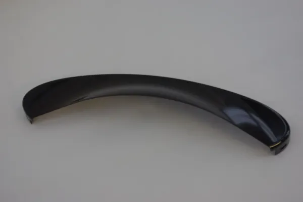 Glossy Black Replacement Bezel for Euro-Style RV Porch Light