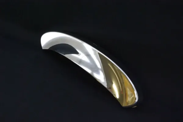 Chrome Replacement Bezel for Euro-Style RV Porch Light