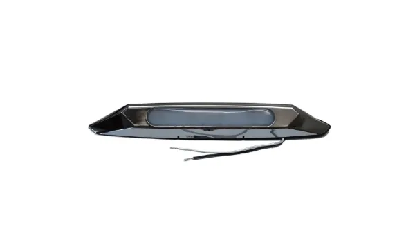 Surface Mount LED Porch Light 11 Inch 12 LED 500 Lumen Chrome Housing