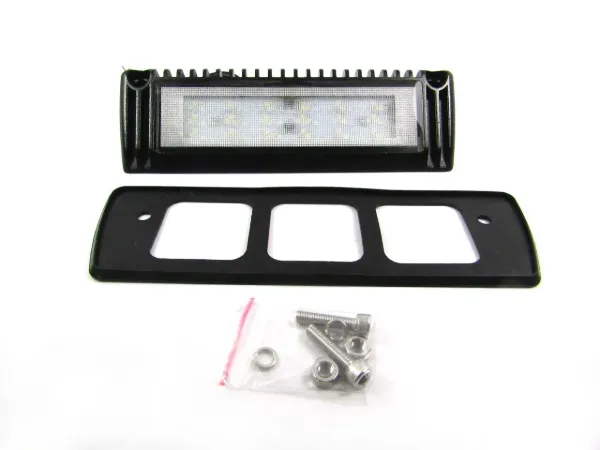 18W LED Work Light Bar – 1,450 Lumens, Black Aluminum Housing, IP67 Rated