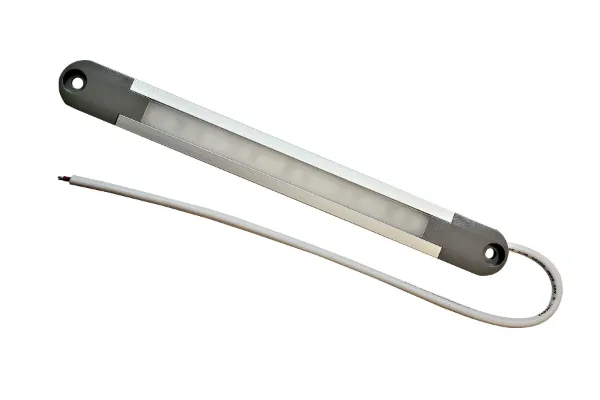 6-Inch Low-Profile High-Density LED Light Bar – 6000K, Aluminum Housing with Mounting Wings