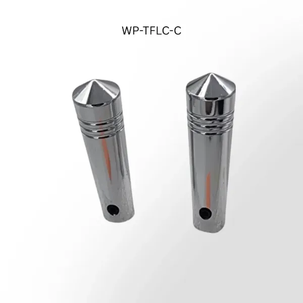 2-1/4 Inch Long Chrome Toggle Switch with Pointed Head