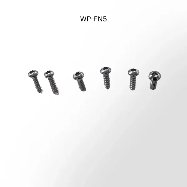 Chrome Dash Screws 6 Pack