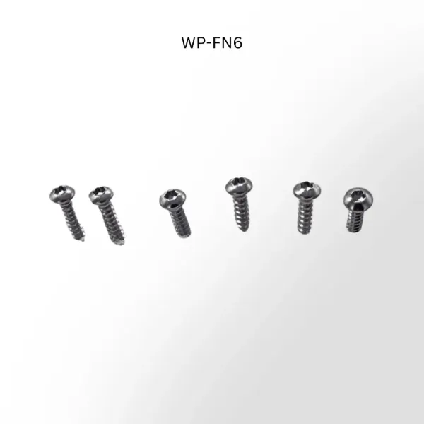 Chrome Dash Screws – 33 Pack