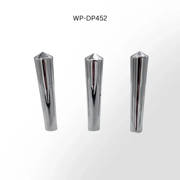 Long Chrome Plated Plastic Toggle Switch with Pointed Head & Bottom Opening