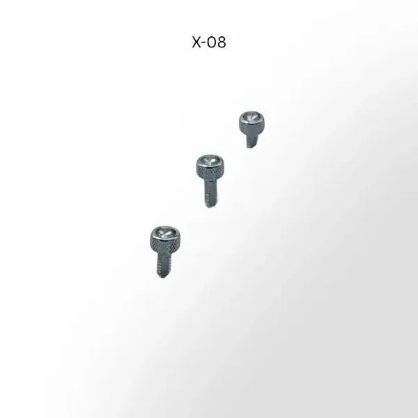 Peterbilt Small Chrome Dash Screw – Silver Finish