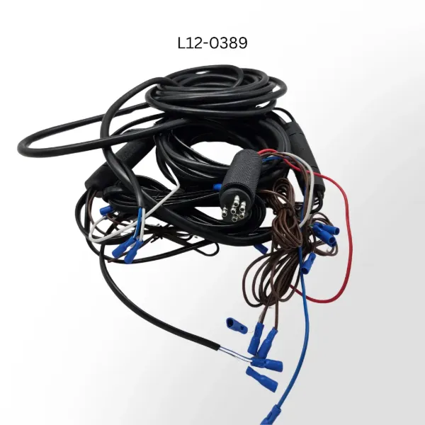 28-Foot Three-Axle Trailer Wiring Harness – 6-Way M970 Plug
